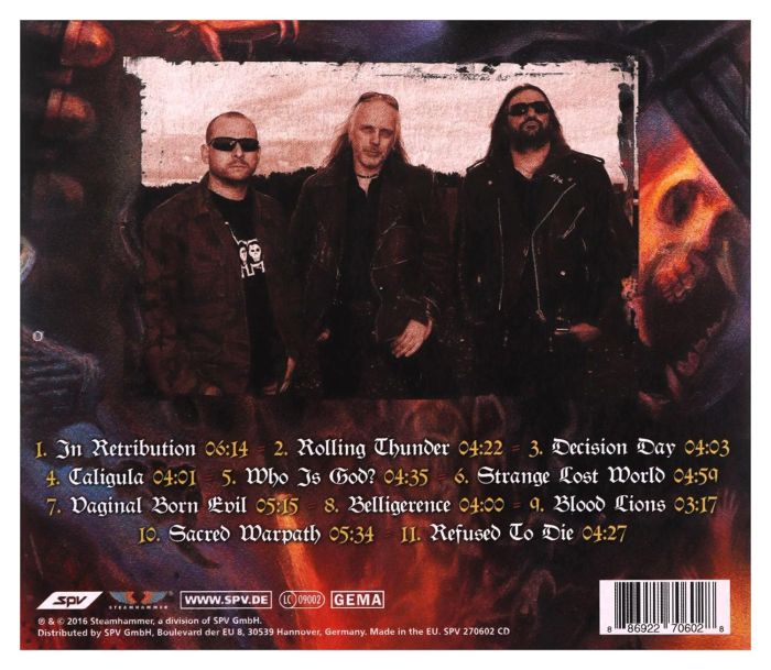 Sodom - Decision Day (jewel case) - CD - New