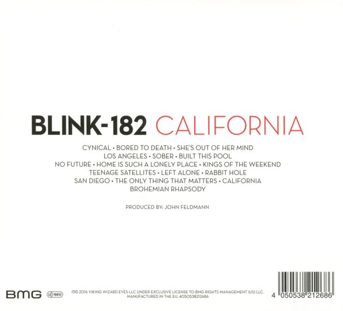 Blink 182 - California - CD - New