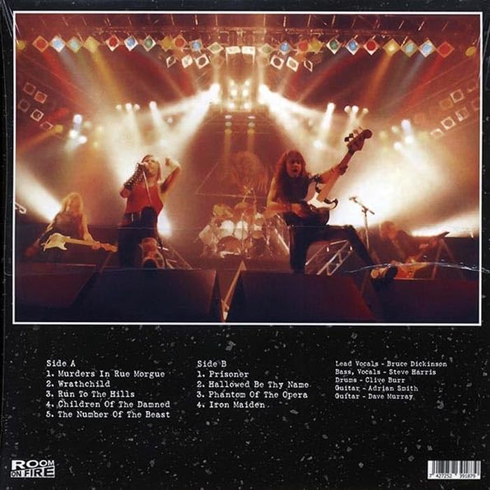 Iron Maiden - Live At The Palladium: New York, 29th June 1982 - Radio Broadcast (Ltd. Ed. Blue vinyl) - Vinyl - New