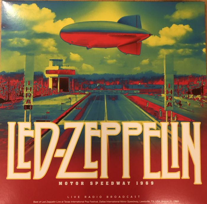 Led Zeppelin - Motor Speedway 1969: Live Radio Broadcast (Ltd. Ed. 180g Transparent Lime vinyl) - Vinyl - New