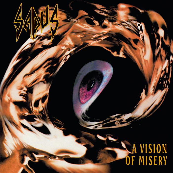 Sadus - Vision Of Misery, A (Ltd. Ed. 2024 180g Gold vinyl reissue - numbered ed. of 750) - Vinyl - New