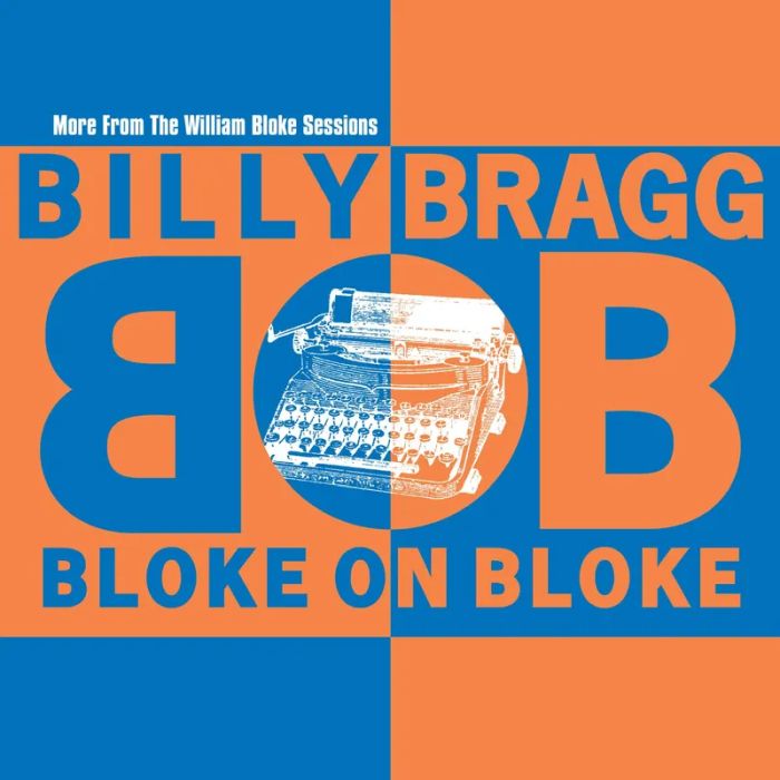 Bragg, Billy - Bloke On Bloke (Blue & Orange Split vinyl) (2024 RSD LTD ED) - Vinyl - New