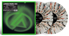 Linkin Park - Papercuts: Singles Collection 2000-2023 (Ltd. Ed. 2LP Clear, Black & Red Splatter vinyl gatefold) - Vinyl - New