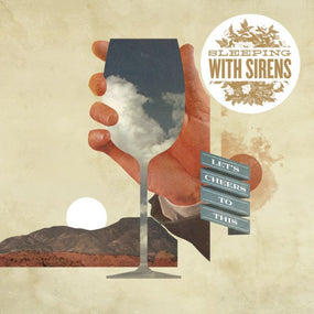 Sleeping With Sirens - Let's Cheers To This (2024 White & Gold Smush vinyl reissue) - Vinyl - New