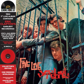Yardbirds - Five Live Yardbirds (Translucent Red vinyl) (2024 RSD LTD ED) - Vinyl - New