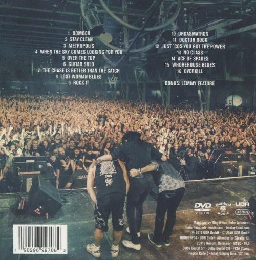 Motorhead - Clean Your Clock (Live) (CD + bonus DVD) - CD - New