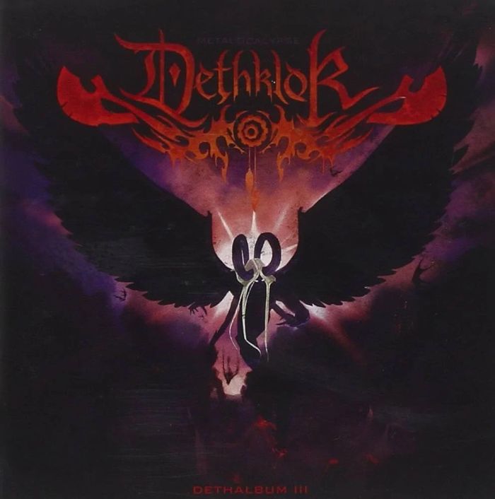 Dethklok - Metalocalypse: Dethalbum III (2023 2LP Clear Pink/Clear Purple vinyl gatefold reissue) - Vinyl - New