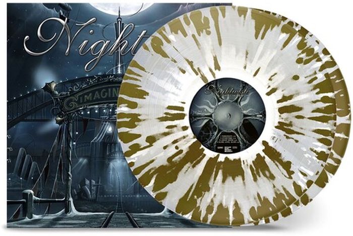 Nightwish - Imaginaerum (2024 2LP Clear with White & Gold Splatter vinyl gatefold reissue) - Vinyl - New