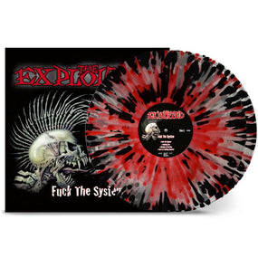 Exploited - Fuck The System (2024 2LP Clear with Red & Black Splatter vinyl gatefold reissue) - Vinyl - New