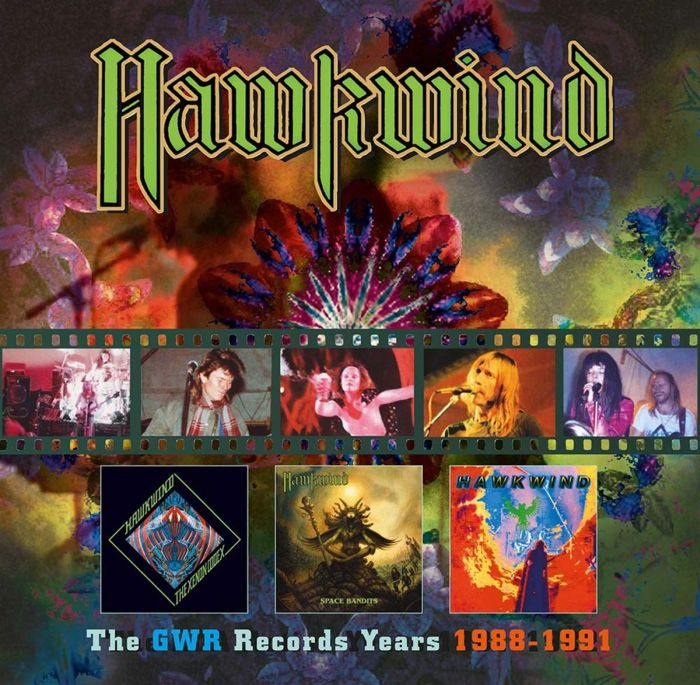 Hawkwind - GWR Records Years 1988-1991, The (The Xenon Codex/Space Bandits/Palace Springs) (3CD Box Set) - CD - New