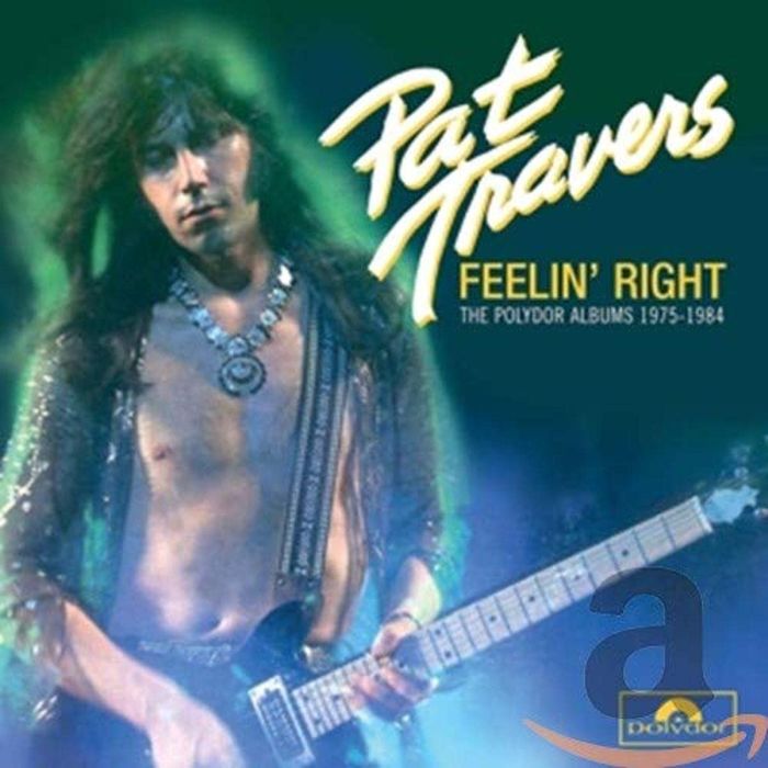 Travers, Pat - Feelin' Right: The Polydor Albums 1975-1984 (Pat Travers/Putting It Straight/Makin' Magic/Heat In The Street/Live! Go For What You Want/Radio Active/Black Pearl/Hot Shot) (4CD) - CD - New