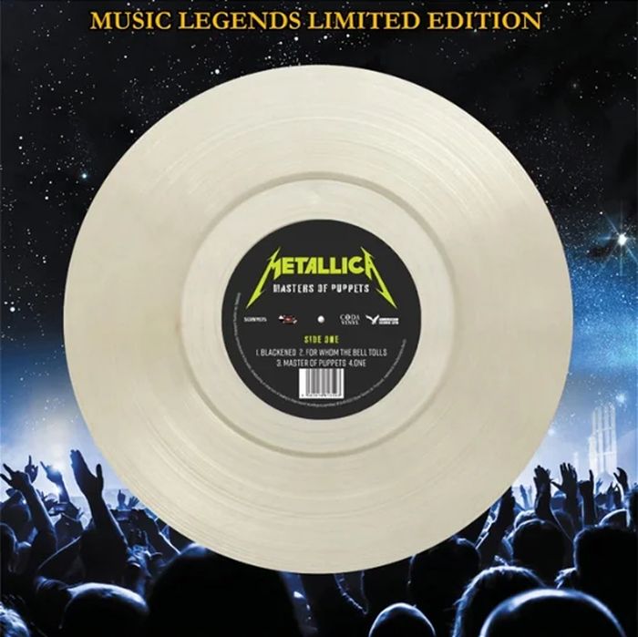 Metallica - Masters Of Puppets: Radio Broadcast (Clear vinyl) - Vinyl - New