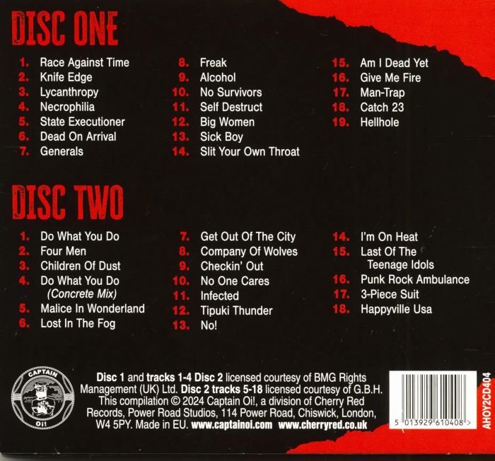G.B.H - Complete Singles Collection (2CD) - CD - New