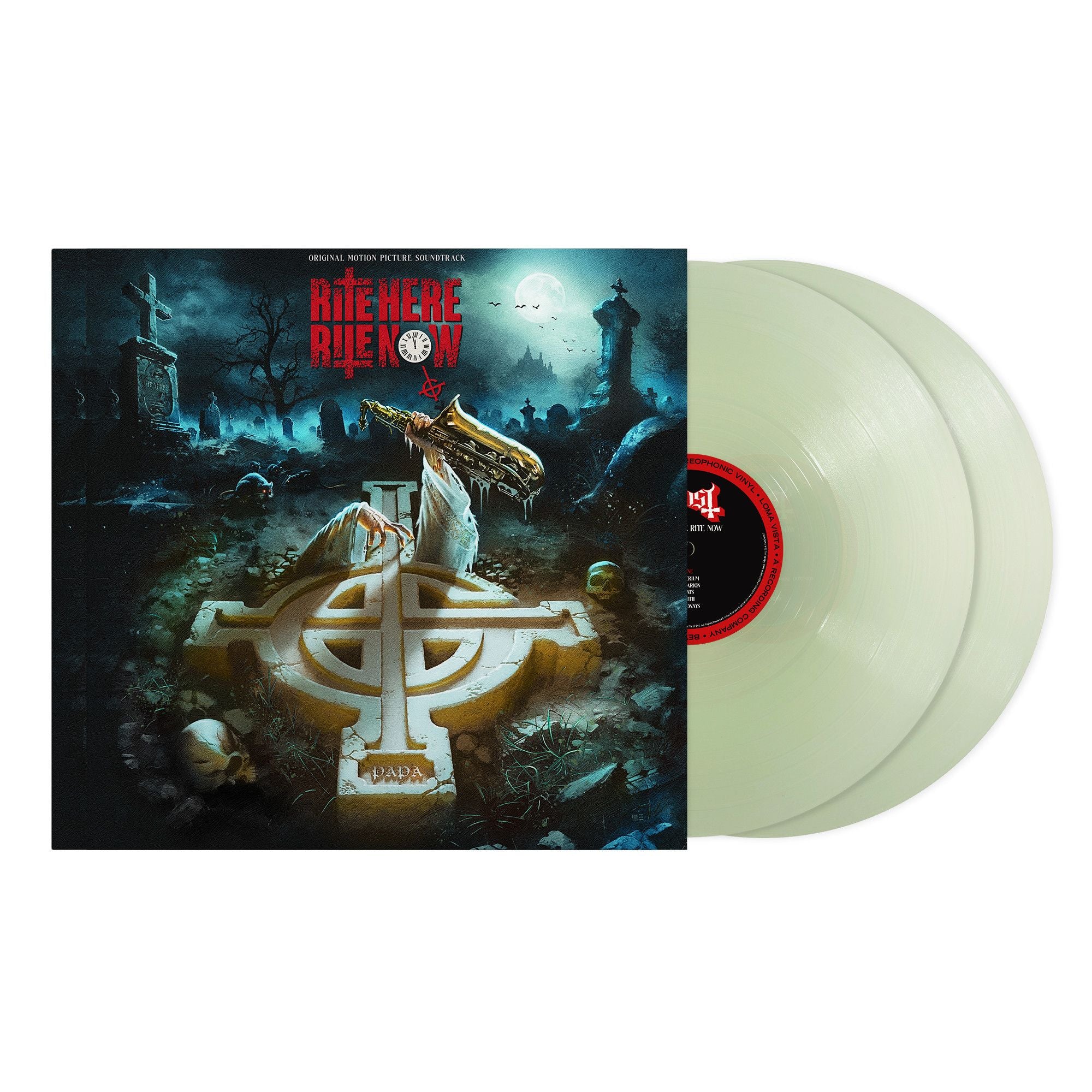 Ghost - Rite Here Rite Now (2LP Coke Bottle Clear Vinyl With Poster) - Vinyl - New - PRE-ORDER