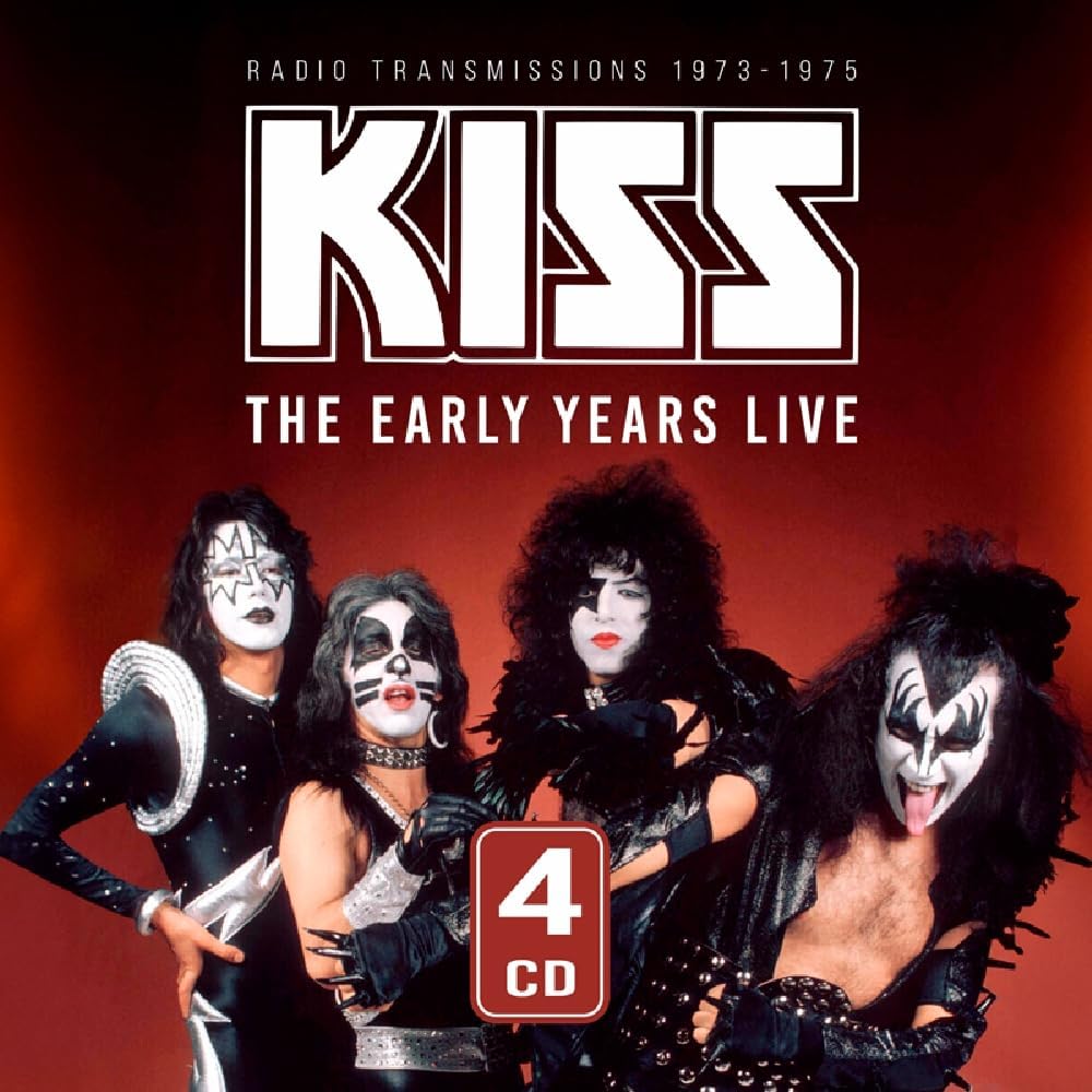 Kiss - Early Years Live, The: Radio Transmissions 1973-1975 (4CD) - CD - New