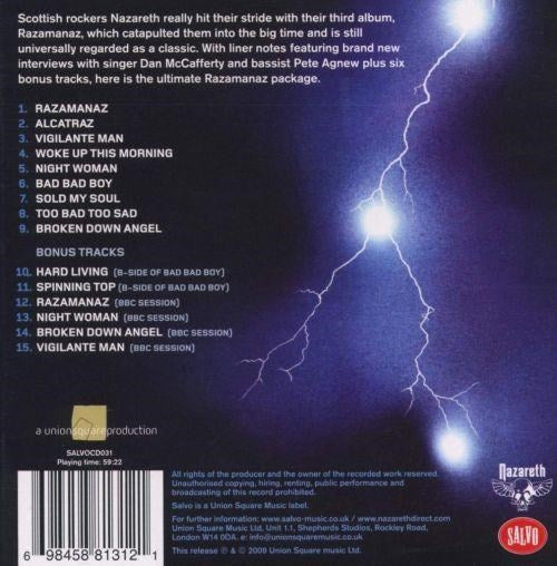 Nazareth - Razamanaz (2022 digipak reissue with 6 bonus tracks) - CD - New