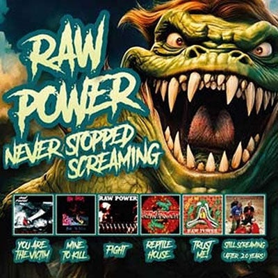 Raw Power - Never Stopped Screaming (You Are The Victim/mine To Kill/Fight/Reptile House/Trust Me!/Still Screaming After 20 Years) (3CD Box Set) - CD - New