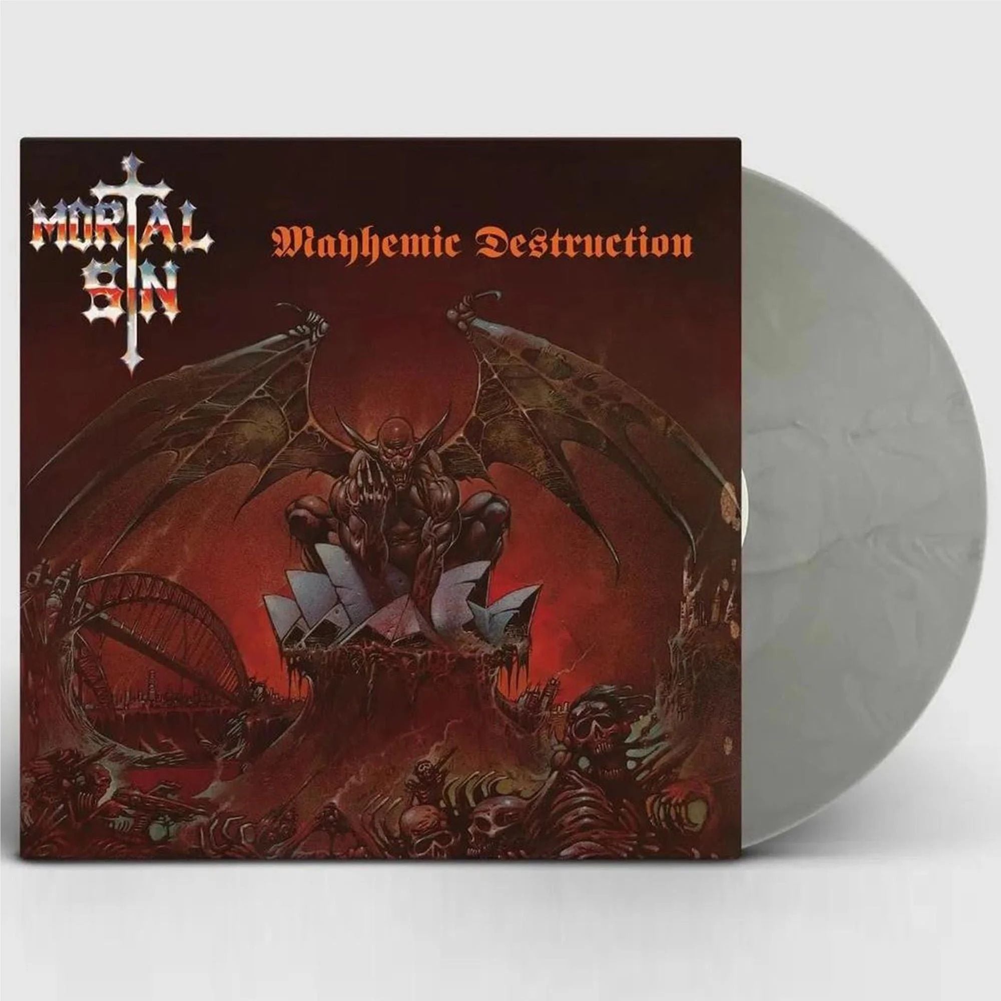 Mortal Sin - Mayhemic Destruction (Ltd. Ed. Silver vinyl reissue) - Vinyl - New