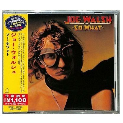 Walsh, Joe - So What (2021 Jap. reissue) - CD - New