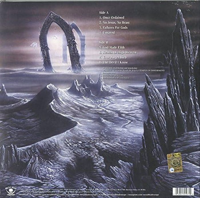 Immolation - Failures For Gods (2017 Ultimate Ed. 180g remastered reissue with poster) - Vinyl - New