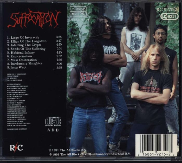 Suffocation - Effigy Of The Forgotten - CD - New