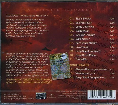 Nightwish - Wishmaster (Coll. Ed. w. 3 bonus tracks) - CD - New