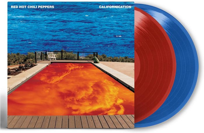 Red Hot Chili Peppers - Californication (Ltd. Ed. 25th Anniversary 2024 2LP Red & Ocean Blue vinyl reissue) - Vinyl - New