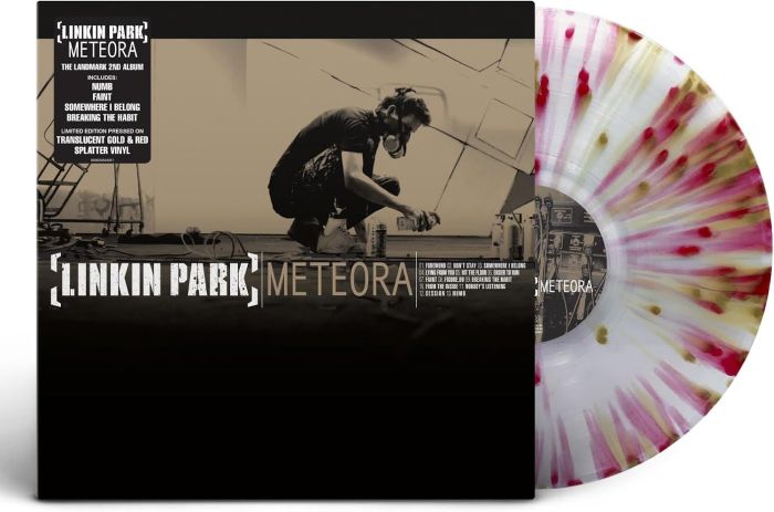 Linkin Park - Meteora (Ltd. Ed. 2024 Translucent Gold & Red Splatter vinyl gatefold reissue) - Vinyl - New