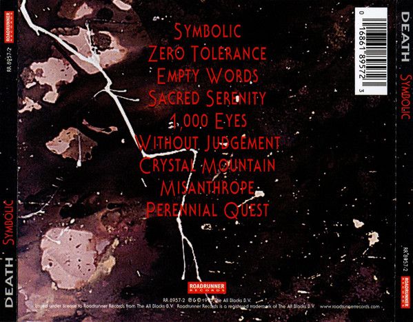 Death - Symbolic - CD - New
