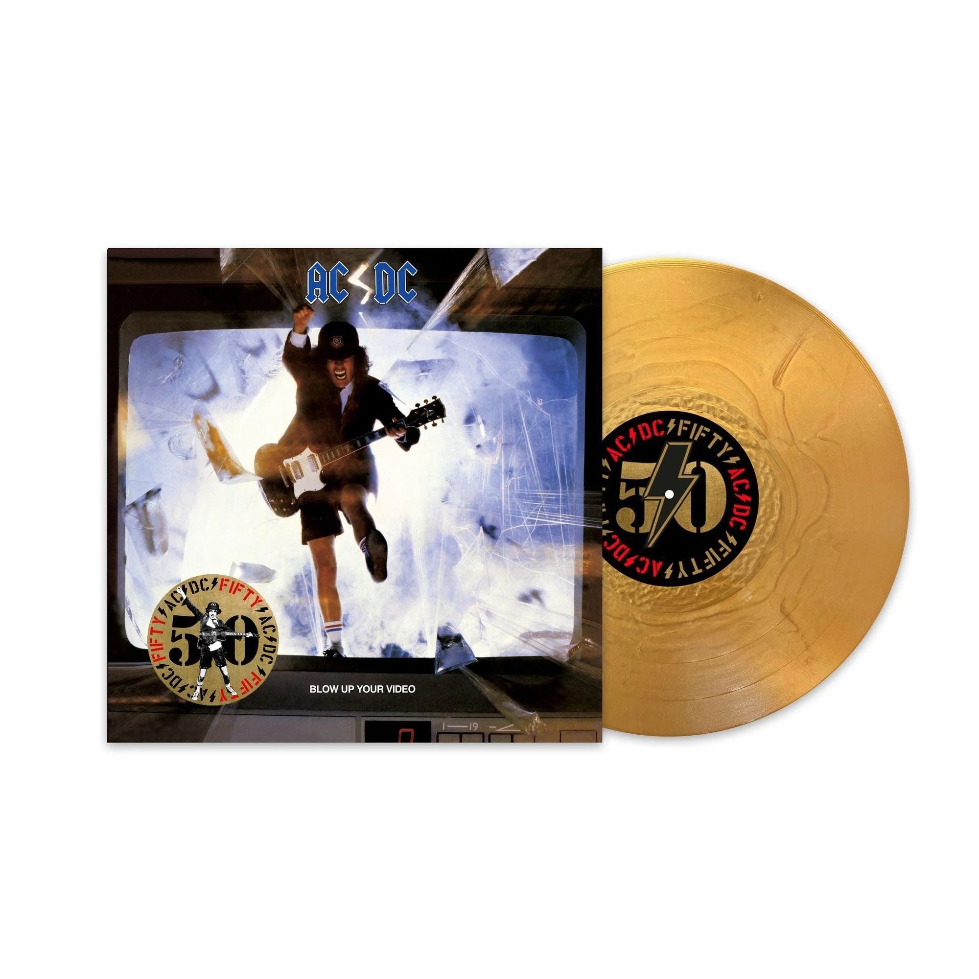 ACDC - Blow Up Your Video (50th Anniversary Special Ed. Gold vinyl reissue) - Vinyl - New