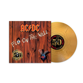 ACDC - Fly On The Wall (50th Anniversary Special Ed. Gold vinyl reissue) - Vinyl - New