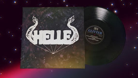 Helle - Glitter Fire (with bonus sticker & mini-flag) - Vinyl - New