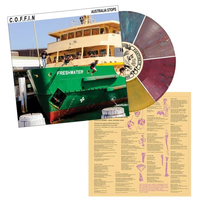 C.O.F.F.I.N - Australia Stops (2024 Multi-Coloured vinyl reissue) - Vinyl - New