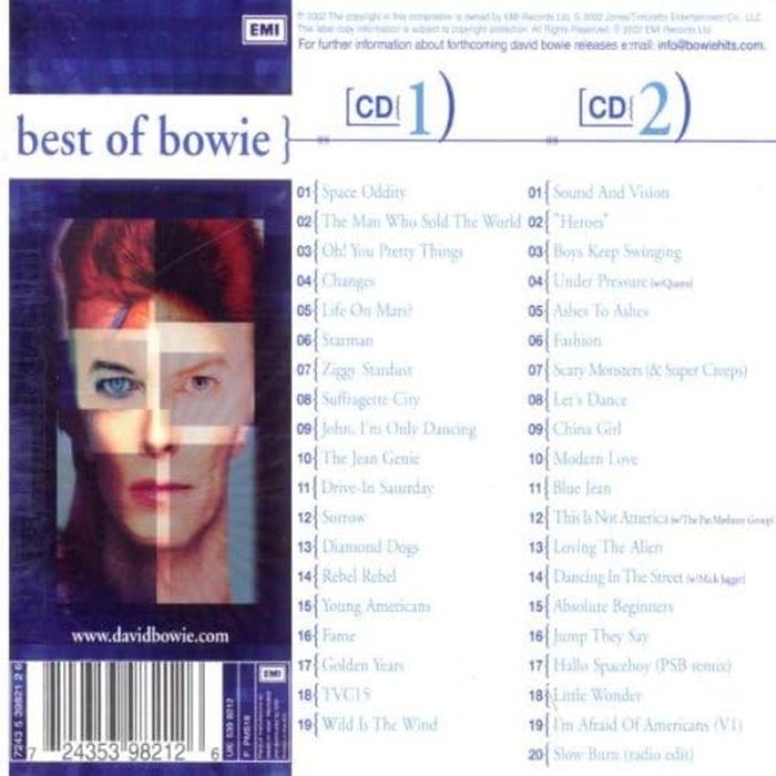 Bowie, David - Best Of Bowie (2CD) - CD - New