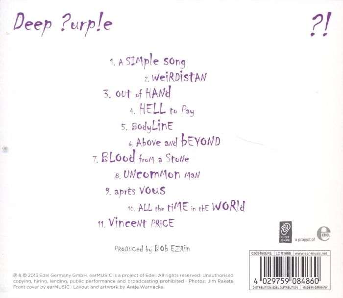 Deep Purple - Now What?! (jewel case) - CD - New