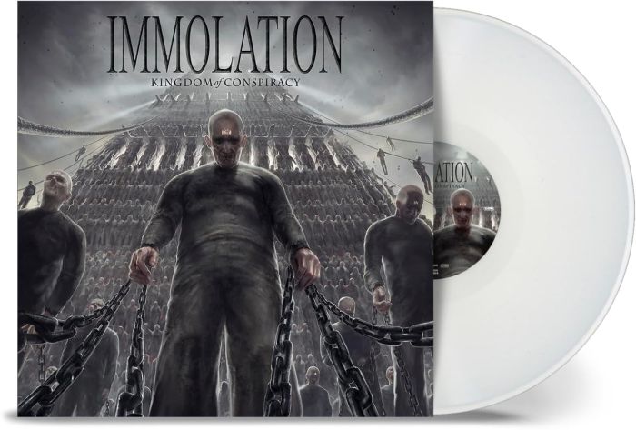Immolation - Kingdom Of Conspiracy (2024 White vinyl gatefold reissue) - Vinyl - New