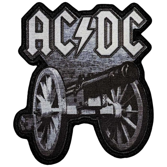 ACDC - For Those About To Rock Cut-Out (80mm x 95mm) Sew-On Patch