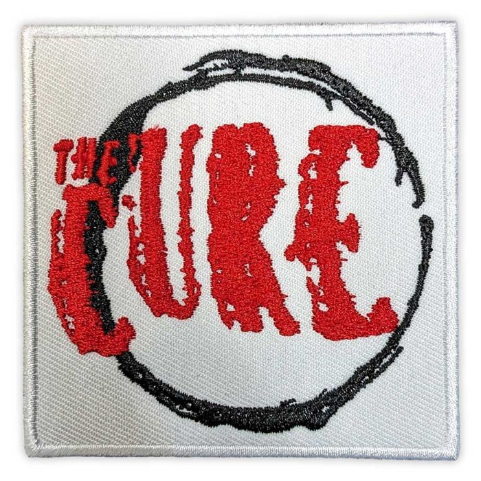 Cure - Circle Logo (160mm x 65mm) Sew-On Patch