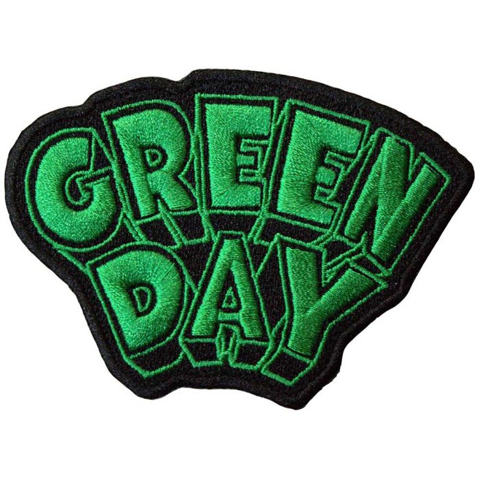 Green Day - Dookie Logo Cut-Out (90mm x 65mm) Sew-On Patch