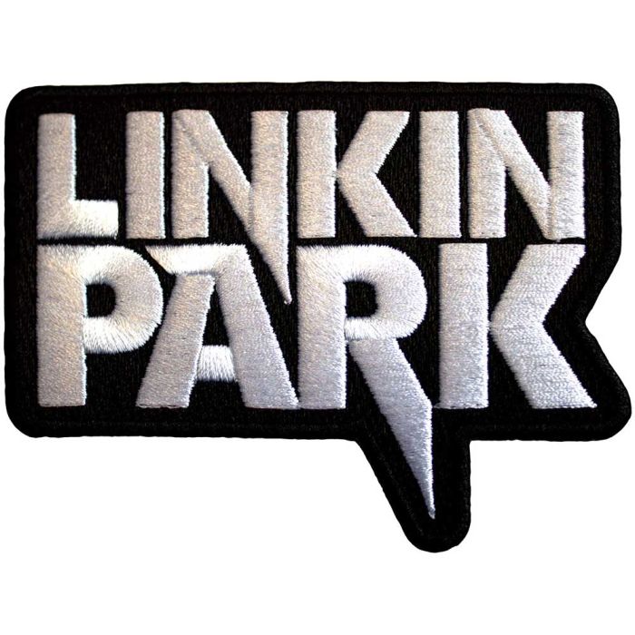Linkin Park - White Logo (95mm x 70mm) Sew-On Patch
