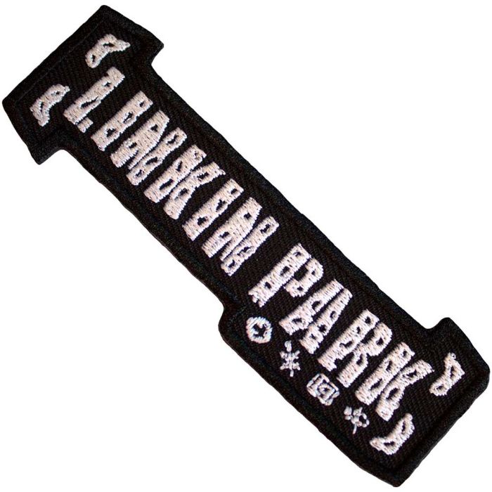 Linkin Park - Bracket Logo (95mm x 30mm) Sew-On Patch