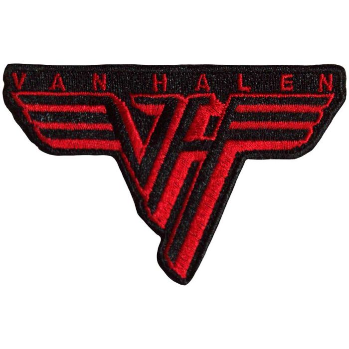Van Halen - Red Logo (80mm x 55mm) Sew-On Patch