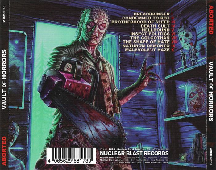 Aborted - Vault Of Horrors (U.S. jewel case) - CD - New