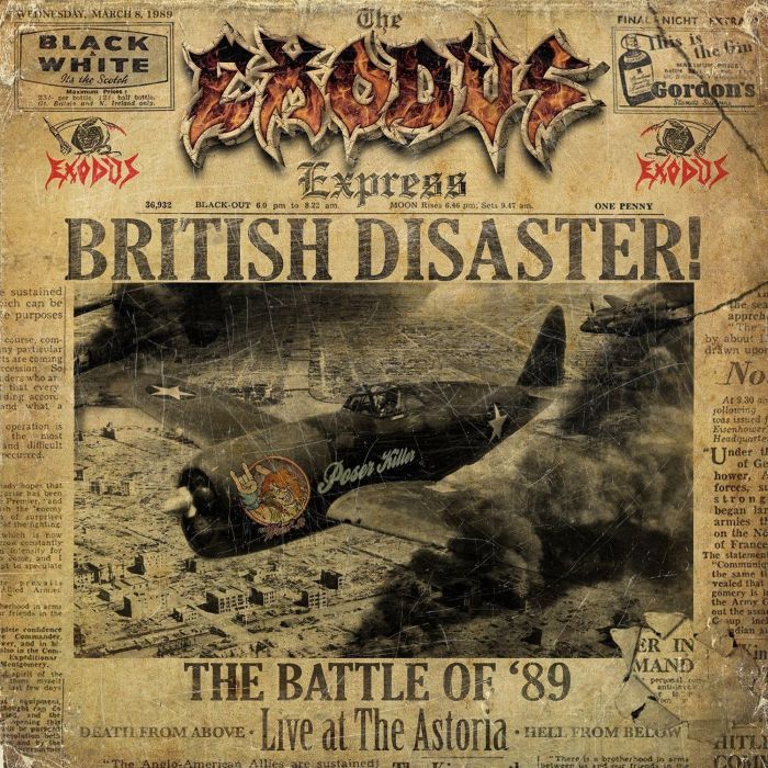 Exodus - British Disaster! The Battle Of '89: Live At The Astoria (U.S.) - CD - New