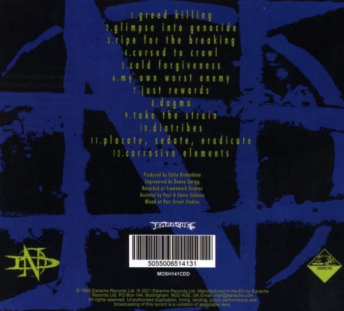 Napalm Death - Diatribes (2021 reissue) - CD - New