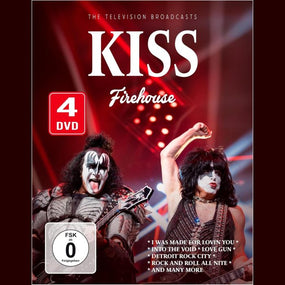 Kiss - Firehouse: The Television Broadcasts (4DVD) (R0) - DVD - Music
