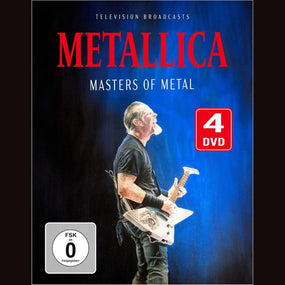 Metallica - Masters Of Metal: Television Broadcasts (4DVD) (R0) - DVD - Music