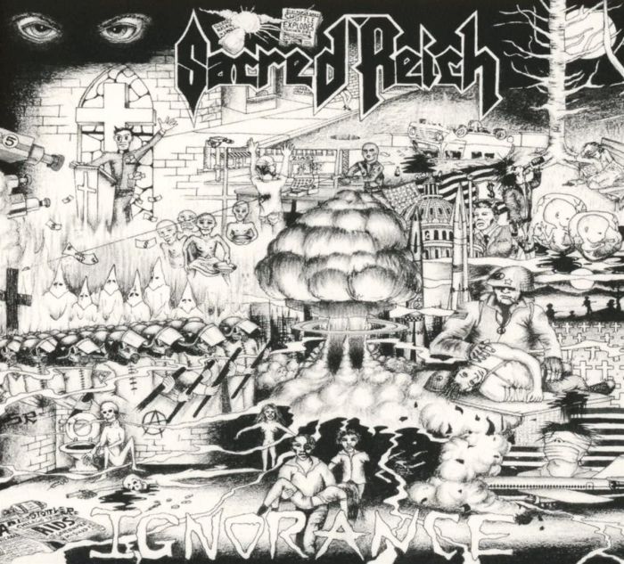 Sacred Reich - Ignorance (30th Anniversary 2017 remastered digipak reissue with 5 bonus tracks) - CD - New