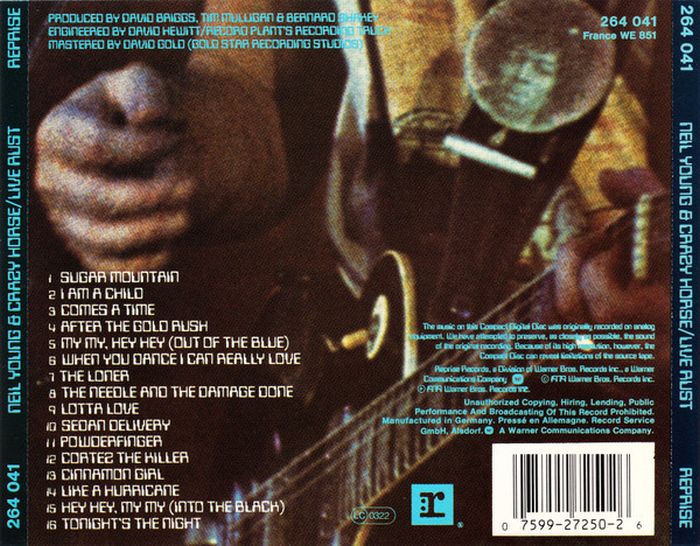 Young, Neil & Crazy Horse - Live Rust - CD - New