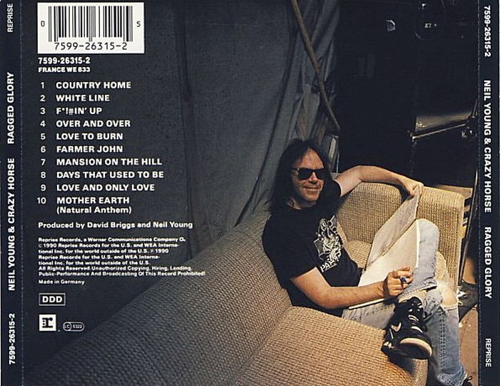 Young, Neil & Crazy Horse - Ragged Glory - CD - New
